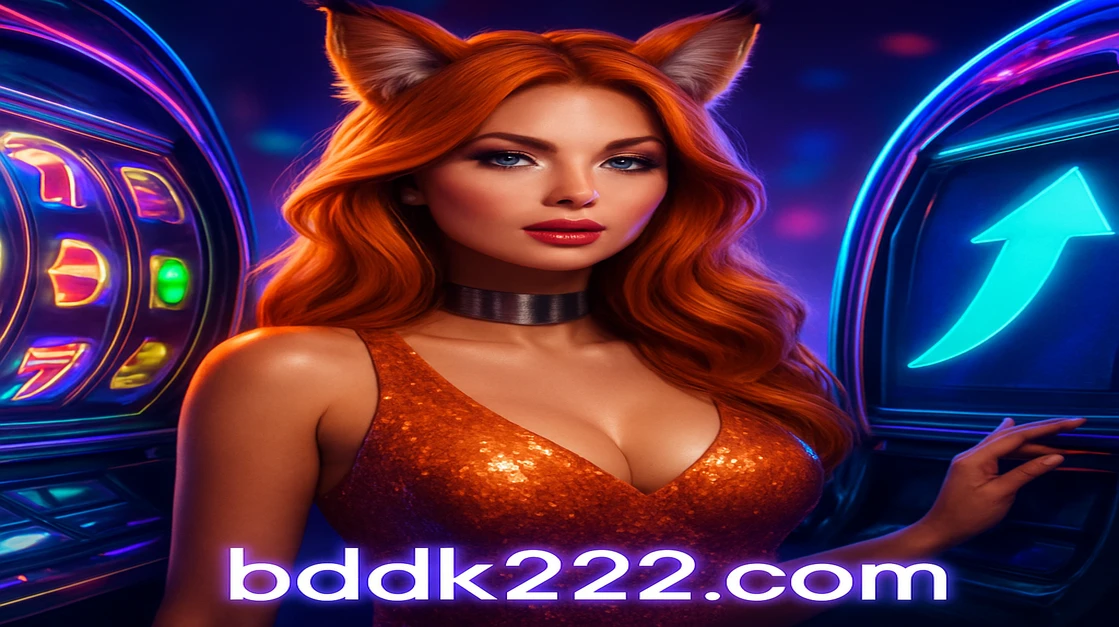 খরগোশের কানের প্রতীকধারী এক নারী DK222 গেমিং প্ল্যাটফর্ম অ্যাপে আর্কেড গেম খেলার মুহূর্তে, সামনে উঠতি সবুজ তীর বড় জয় ও লাভের প্রতীক হিসেবে।